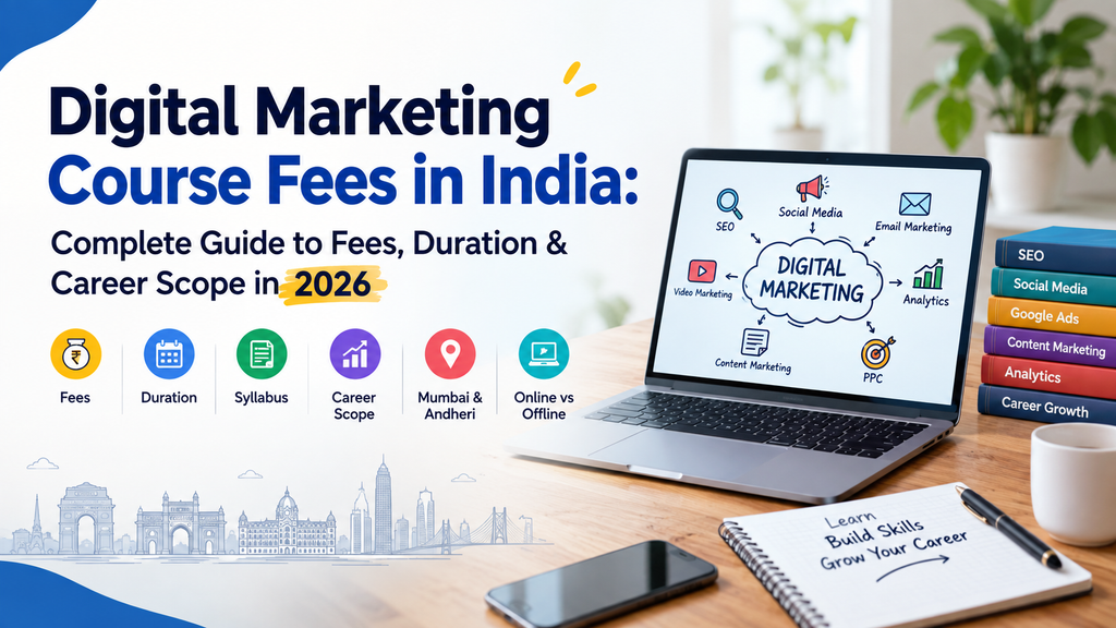 Digital Marketing Course Fees in India: Complete Guide to Fees, Duration & Career Scope in 2026